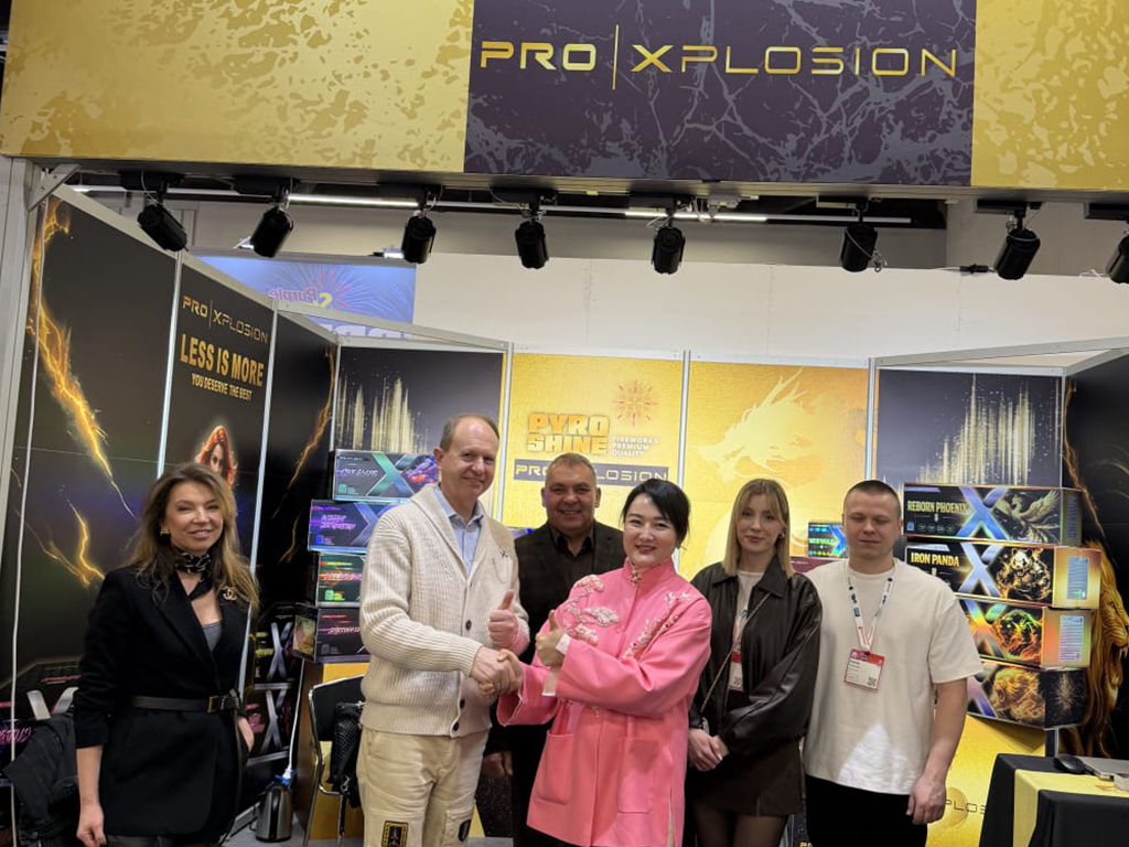 Pro-XPloison 2026 Fireworks Lights Up Nuremberg